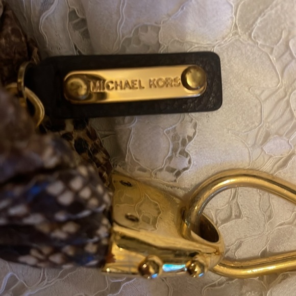 Michael Kors Phython Leather Hobo - Picture 4 of 7